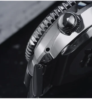 San Martin Tunų SBDX001 Naras Automatinis Laikrodžiai Sapphire Crystal Keraminis Bezel Šviesos 30ATM Vandeniui Nerūdijančio Plieno Žiūrėti