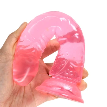 Sekso Žaislai Realistiškas Penis Dildo su Kulka Vibratorius Klitorio Simuliatorius Analinis Kaištis Makšties Masturbator Suaugusiųjų Sekso Žaislai Moters Lyties