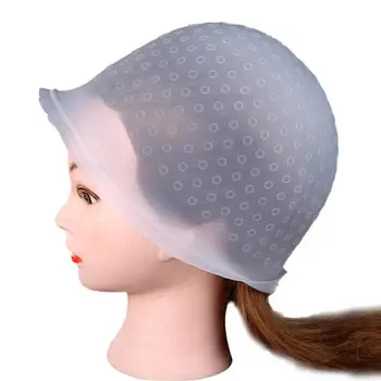 Silikono Spalvos Paryškinimas Dažų Bžūp Karšto Pardavimo Daugkartinio Naudojimo Skrybėlę Saugos Kvėpuojantis Kablys Plaukų Dažymo Priemonė Moterims Stilius Įrankis