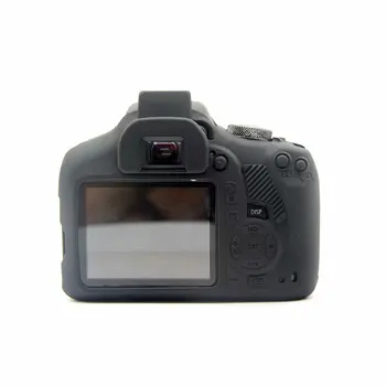 Silikono Šarvai Odos dėklo korpuso Dangtelio Raštas Canon 1300D 1500D Sukilėlių T6 Kiss X80 Skaitmeninis Fotoaparatas Skaitmeninis Fotoaparatas