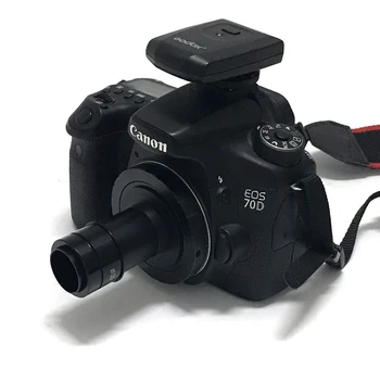 Skaitmeninio SLR Fotoaparato Adapteris Sąsaja 2X Okuliaro T2 Objektyvo Adapteris, Skirtas Žiūronų Trinokulinis Biologinis Mikroskopas