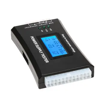 Skaitmeninis LCD Ekranas PC Kompiuteris 20/24 Pin Maitinimo Testeriu Patikrinti, ar Greitai Bankas Maitinimo Matavimo Diagnostinis Testeris Įrankiai