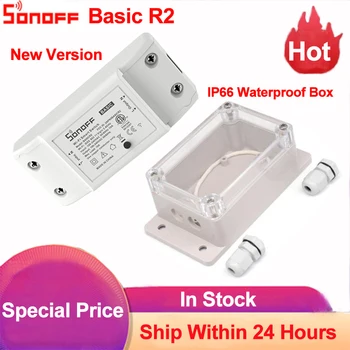 Sonoff IP66 atsparus Vandeniui Paskirstymo Dėžutės Atveju, atsparus Vandeniui Apvalkalas Paramos Sonoff Pagrindinio R2/Dual/Pow R2 