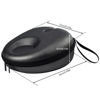 Sunku Atveju PS5 IMPULSO 3D Belaidės Ausinės, Dėžutė lagaminas EVA Lauke Nešiojamų Saugojimo Dangtelis (tik byla)