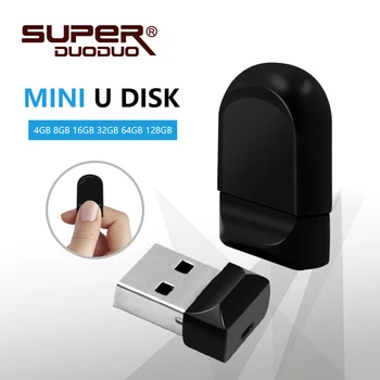 Super mini key usb flash drive 32GB vandeniui pen drive 64GB 128GB pendrive 8GB 16GB Black memoria usb flash, flash atmintinės