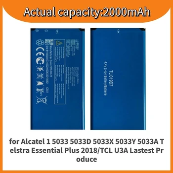 Supersedebat Bateria už Alcatel 1 5033 5033D 5033X 5033Y 5033A Telstra Esminius Plius 2018 Baterija TCL U3A Naujausias Gaminti