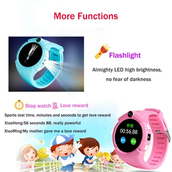 TWOX Vm50 Q360 Smart Baby GPS Žiūrėti su Kamera Vaikas smartwatch SOS Anti-Lost Stebėti Tracker Laikrodžiai Telefono vaikams PK Q528
