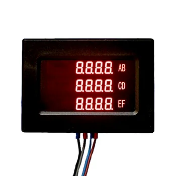 Taidacent Pritaikoma 3 Eilėmis 4 Skaitmenų 5 Skaičiai 6 Skaitmenų Modbus RS485 Metrų PLC Skaitmeninis 7 Segmentų Nuoseklųjį Prievadą LED Ekranas