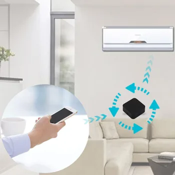 Tuya Mažiausias Min WiFi Smart infraraudonųjų SPINDULIŲ Nuotolinio valdymo pultelis Smart Home Suderinama su Alexa, Google 