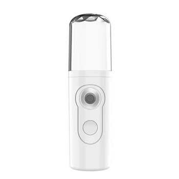 USB Nešiojamas Mini Veido Purškimo Butelis, 30mL Nano Ponas Veido Garlaivis Drėkinantis Odos Drėgmės Odos Inhaliatoriaus Veido Grožio Priežiūros Priemonė