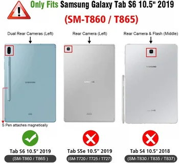 Ultra Slim Case For Samsung Galaxy Tab S6 10.5 SM-T860 SM-T865 2019 10.5