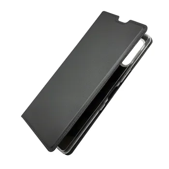 Ultra Slim Įtampos Magnetiniams Pritraukti Atveju Sony Xperia L4 XQ-AD52 Atvejais Apversti Odos Coque Sony L 4 SonyL4 XperiaL4 Dangtis