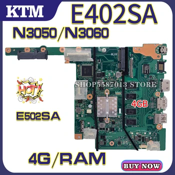Už ASUS E402S E502S R417S E502SA E402SA nešiojamojo kompiuterio motininės plokštės bandymą GERAI N3050/N3060 cpu 4 GB RAM