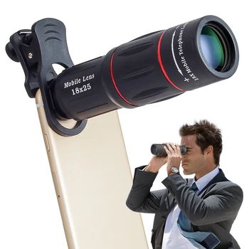 Už Dropshipping APEXEL 18 X Teleskopo vaizdo Kameros Zoom Objektyvas Artinimo Mobiliojo Telefono Objektyvo Rinkinys Telefonas Selfie Trikojo