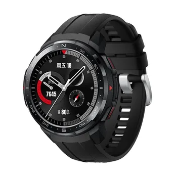 Už Garbę GS Pro Dirželis Originalus Silikoninis Minkštas Wriststrap Apyrankė Huawei Honor Žiūrėti GS Pro Watchbands Praktiški Priedai