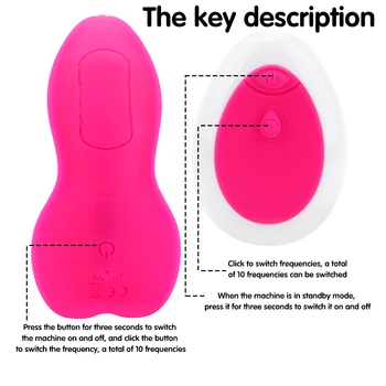 VATINE Nešiojamų Klitorio Stimuliatorius Nematomos Kelnaitės Vibruojantis Kiaušinis Belaidžio Nuotolinio Valdymo Vibratorius, Sekso Žaislai Moterims