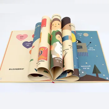 Vaikų anglų 1000 Žodžių Mokymosi Įrašas anglų Paveikslėlį Knyga Vaikystės Pradžioje Švietimo Nušvitimą Vadovėlis Žodį Didelis Knyga
