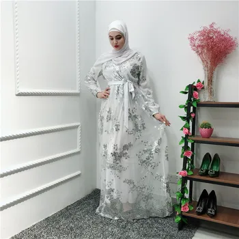 Vestidos Abaja Skraiste Femme Dubajus Kaftan Arabų Musulmonų Suknelė, Hijab Ramadanas Tesettur Elbise Sukienki Caftan Marocain Eid Suknelės