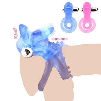 Vibracija Vyrų Varpos Masažas Žiedai Kartą Atidėti Ejakuliacija Klitorio Stimuliatorius Gaidys du kartus Žiedai Sekso Produkto Sekso žaisliukai Vyrams