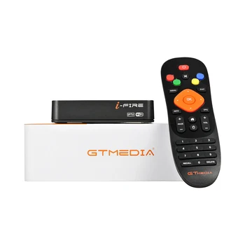 Vokietija GTMedia aš-UGNIS Smart TV Box, Set Top Box, Dekoderis palaiko FULL HD 1080P (H. 265) Pastatytas 2.4 G WiFi 