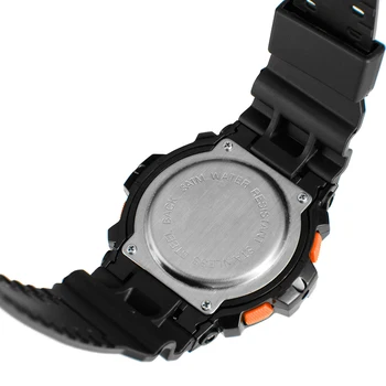 Vyrai Laikrodžiai PANARS Skaitmeninis Anti-Shock Laikrodis Šviesos Signalizacijos Elektroninių Watchwrist Atsparus Vandeniui Sporto Running Man Žiūrėti Male