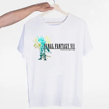 Vyriški Final Fantasy T Marškinėliai Mados Vyrams ir Moterims Topai marškinėliai trumpomis Rankovėmis Unisex Marškinėlius