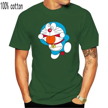 Vyrų marškinėlius trumpomis rankovėmis Doraemon Freak Doraemon Marškinėliai Vienas kaklo Moterys t-shirt 9466A