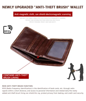 WESTAL piniginės vyrų natūralios odos vyriška cluth maišelį kredito kortelės turėtojas rankinėje vyriškos piniginės slim pinigų maišas mados turėtojas 7101