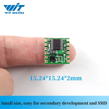 WitMotion Aukšto Tikslumo Skaitmeninis Temperatūros ir Drėgmės Jutiklis Mažo Vartojimo STM8L051F3 Chip Modulis WT-SHT20