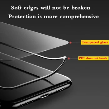 Xwmkai 3D Privatumo Grūdintas Stiklas IPhone Xs Xr Xsmax Visą Ekraną Minkštos Kreivų Paviršių, Stabdžių Peep Screen Protector, Iphone X