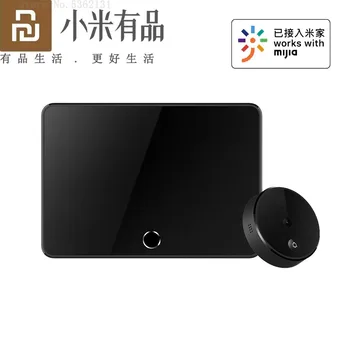 Youpin Xiaobai Belaidžio Smart Cat-eye, Vaizdo Doorbell M1 1080P Su 5inch Jutiklinis Ekranas AI Veido Aptikimas & PIR Judėjimo Nustatymo