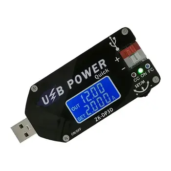 ZK-DP3D CNC Reguliuojama Maitinimo Modulis USB Reguliuojamas SROVĖS Keitiklį QC2.0 3.0