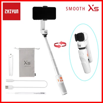 Zhiyun Sklandžiai XS Išmanųjį telefoną, Nešiojamą Gimbal Stabilizatorius Selfie Stick Palo Skaidrių Dizaino Pratęsimo Stick 
