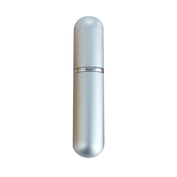 100vnt 5ml Daugkartiniai Nešiojamas Mini Kvepalų Buteliuko Aliuminio Purkštukai Tuščias kosmetikos atveju DHL
