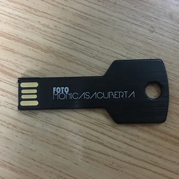 10vnt/daug Tinkinti Logo Pen Drive USB 2.0 Metalo Rakto Formos Usb 4GB 8GB 16gb 32gb Flash 