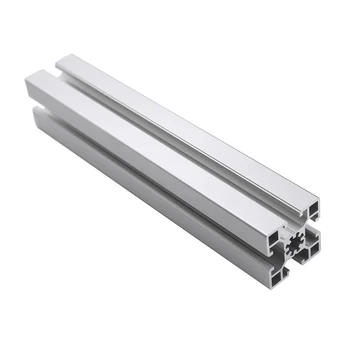 1PC 4545 Aliuminio Profilių Ekstruzijos 4545 100 - 850mm Ilgio Europos Standartą Anoduoto Linijinis Geležinkelių 