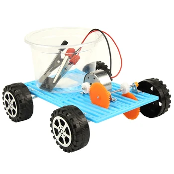 1Pcs Stebuklinga Studentų Mokslinio Eksperimento Žaislas Druska Vandens Energijos Automobilių Mokslo Žaislas 