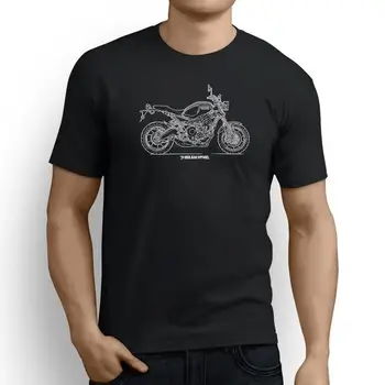2019 Prekės Marškinėlius Homme Tees Print T-Shirt Vyrai Harajuku Japonijos Motociklų Gerbėjai Xsr900 2017 Įkvėptas Motociklo 80S T Shirts