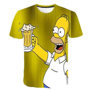 2020 m. Vyrų ir Moterų 3D Atspausdintas T-shirt Mados Naujų Vasaros vyriški trumpomis Rankovėmis T-shirt Atsitiktinis 3DT Marškinėliai vyriški moteriški Viršų
