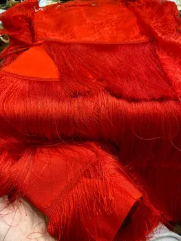 2020 m. Žiemos Naujų Seksualių Moterų Siuvinėta Nėriniais, Kutais Tvarstis Suknelė ilgomis Rankovėmis Apvalios Kaklo Mini Ponios Šalies Elegantiškas Stora Suknelė