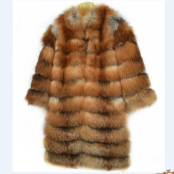 2020 naujas ponios gamtos fire fox fur coat žiemą šiltas mados Europos ir Amerikos gatvės stilius