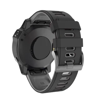 22 26MM Quick fit Watchband Dirželis Garmin Fenix 6X 5X Pro 3 Žiūrėti Silikono Easyfit Riešo Juostos 