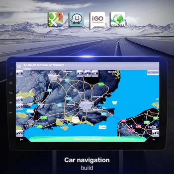 2G RAM Android 9.1 Automobilio Radijo Multimedijos Grotuvo m. m. HYUNDAI I20 PN 9 colių Lietimui jautrų ekraną, GPS Navigaciją