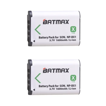 2x NP-BX1 NP BX1 Baterijas + LCD Dual USB Įkroviklis Sony DSC RX1 RX100 AS100V M3 M2 HX300 HX400 HX50 HX60 GWP88 AS15 WX350