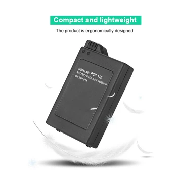 3.6 V 1800mAh Baterija Sony 3,6 V Ličio Jonų Baterijos Pakeitimas Sony PSP 1000, PSP Konsolės