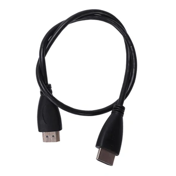 3 in 1 HDMI Mini & Micro HDMI V1.4 Konverteris Adapterio Kabelis, Juodos Spalvos, 0,5 M