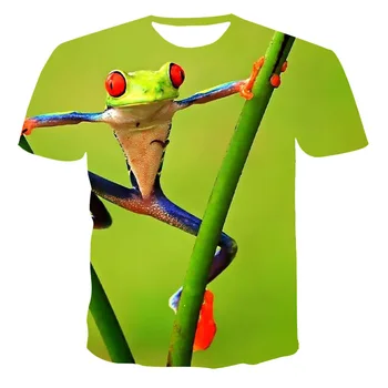 3D vyriški T-Shirt Varlė Spausdinti Didelius Dydis Mados Vasaros Atsitiktinis Palaidų trumparankoviai Marškinėliai, O-Kaklo Kvėpuojantis, T-Marškinėliai, vyriški Marškinėliai