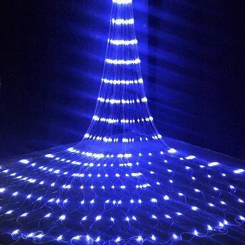 3X3M 6X3M Krioklys Vandeniui Meteoras Dušas Lietaus LED Styginių Šviesos Kalėdų Vestuvių Užuolaidų Varveklis Pasakų String Garliava