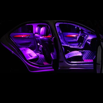 5vnt Automobilio LED Lemputes Skoda Superb 3 B8 3V MK3 2016 2017 2018 2019 2020 Dome Lempa Kosmetinis Veidrodėlis Kamieno Šviesos Priedai