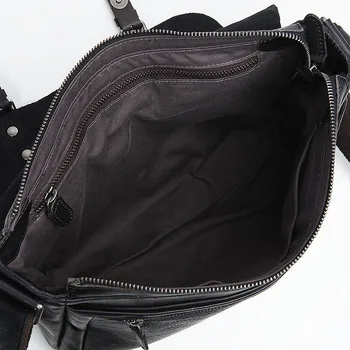 AETOO Vyrų odos vieno peties maišas Japonijos karvės odos crossbody maišelį apversti maišelį padengti vyrų krepšys